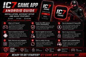 IC7 Game App Android installation and account setup guide