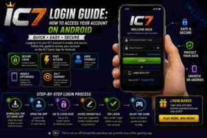 IC7 Login Guide for Android – IC7 Account Login Screen
