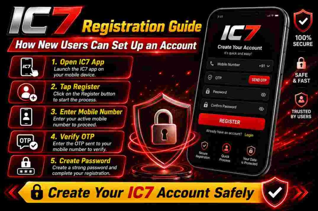 IC7 registration guide for new users